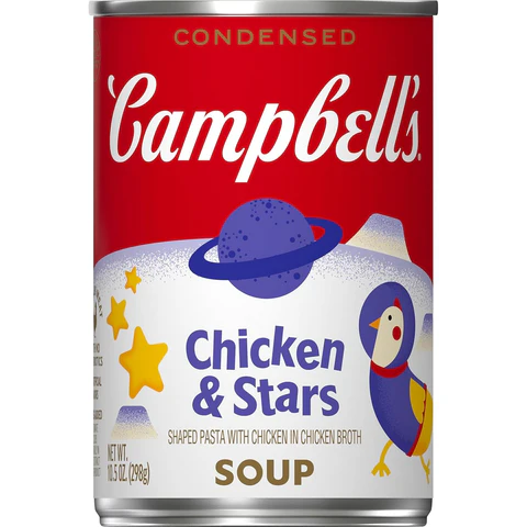 Condensed Kids Chicken and Stars Soup